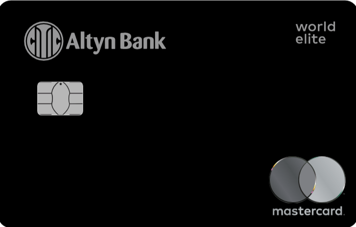 Дебетовая карта Mastercard World Elite Altyn Bank